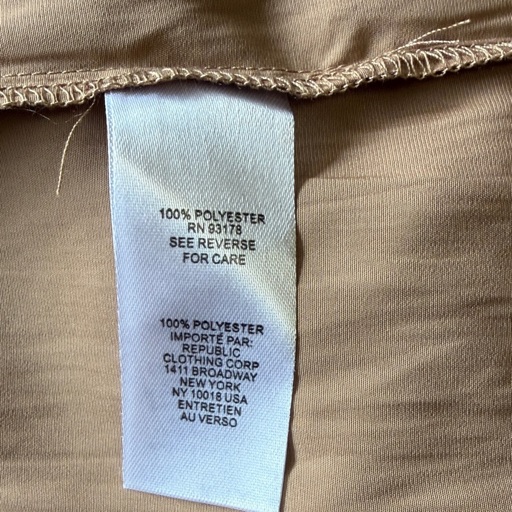 T Tahari Tan Maxi Skirt - S - Picture 5 of 5